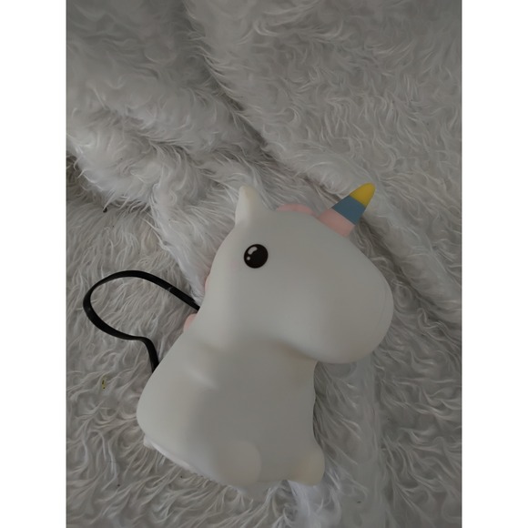 Cute Unicorn Night Light Kids USB Powered Mood Lamp - Picture 6 of 6